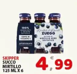 Premium Supermercati Skipper succo mirtillo offerta