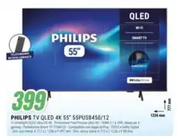 Leonardelli Philips TV QLED 4K 55" offerta