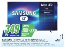 Leonardelli Samsung TV Mini LED 43" offerta