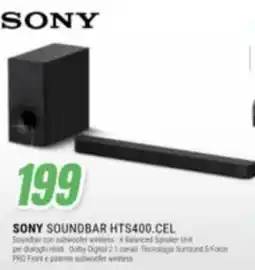 Leonardelli Sony soundbar hts400.cel offerta