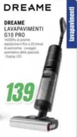 Leonardelli Dreame lavapavimenti G10 Pro offerta