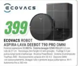 Leonardelli EcoVacs Robot Aspira-Lava Deebot T90 Pro Omni offerta