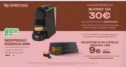 Leonardelli Nespresso Essenza Mini offerta