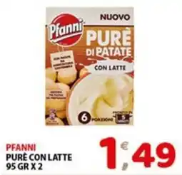 Mio Market Pfanni purè con latte offerta