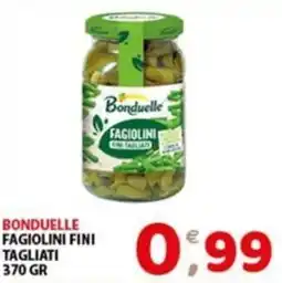 Mio Market Bonduelle Fagiolini fini tagliati offerta