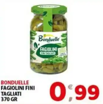 Mio Market Bonduelle Fagiolini fini tagliati offerta