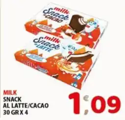 Mio Market Milk Snack al latte/cacao offerta