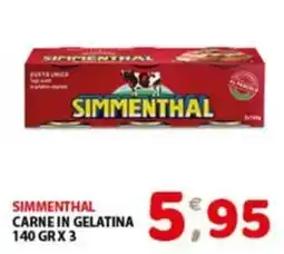 Mio Market Simmenthal carne in gelatina offerta