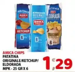 Mio Market Amica chips patatina originale/ketchup/eldorada offerta