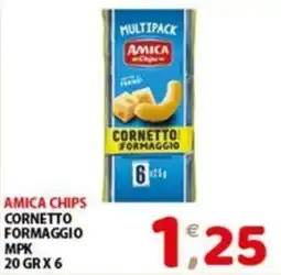 Mio Market Amica chips cornetto formaggio offerta