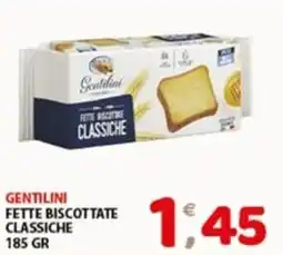 Mio Market Gentilini fette biscottate classiche offerta