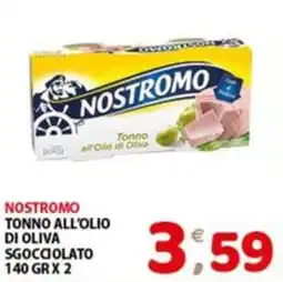 Mio Market Nostromo tonno all'olio di oliva offerta