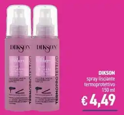 Determarket Dikson spray lisciantetermoprotettivo offerta