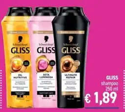 Determarket Gliss shampoo offerta