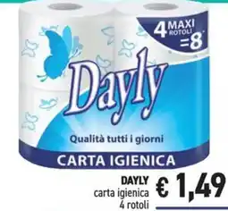 Determarket Dayly carta igienica offerta
