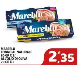 Mio Market Mareblu tonno al naturale offerta