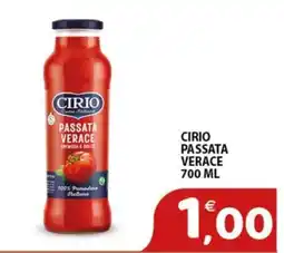 Mio Market Passata verace Cirio offerta