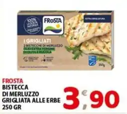 Mio Market Frosta bistecca di merluzzo grigliata alle erbe offerta