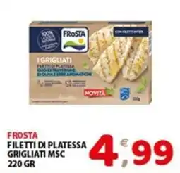 Mio Market Frosta filetti di platessa grigliati msc offerta