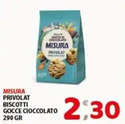 Mio Market Misura privolat biscotti gocce cioccolato offerta