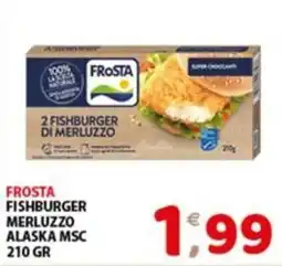 Mio Market Frosta Fishburger di merluzzo offerta