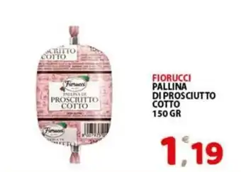 Pallina di prosciutto cotto Fiorucci