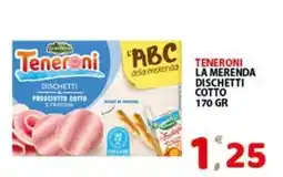 Premium Supermercati Teneroni dischetti prosciutto cotto e crostini offerta
