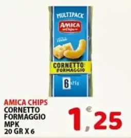 Premium Supermercati Amica chips cornetto formaggio offerta