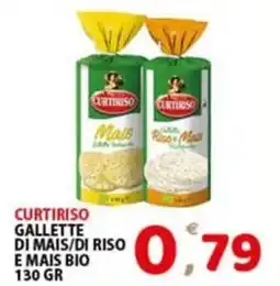 Premium Supermercati Curtiriso Gallette di mais/di riso e mais bio offerta