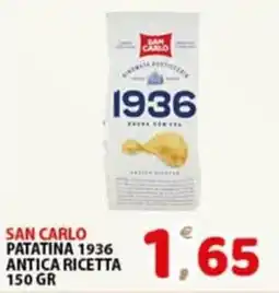 Premium Supermercati San Carlo patatina 1936 antica ricetta offerta