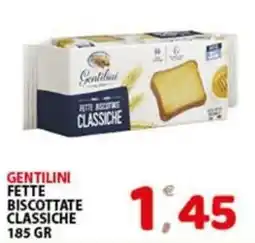 Premium Supermercati Gentilini fette biscottate classiche offerta