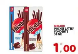 Premium Supermercati Mikado & Go! pocket latte/fondente offerta