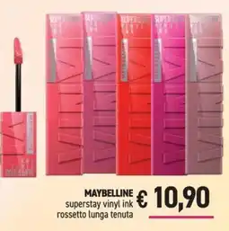 Determarket Maybelline superstay vinyl ink offerta