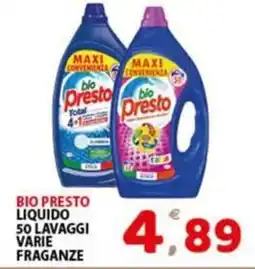 Premium Supermercati Bio Presto liquido offerta
