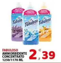 Premium Supermercati Fabuloso ammorbidente concentrato offerta