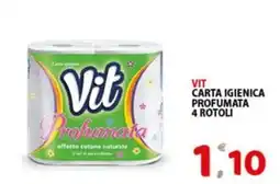 Premium Supermercati Vit carta igienica profumata offerta