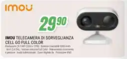 Leonardelli Imou telecamera di sorveglianza cell go full color offerta