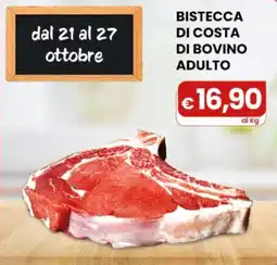 Gala Supermercati Bistecca di costa di bovino adulto offerta