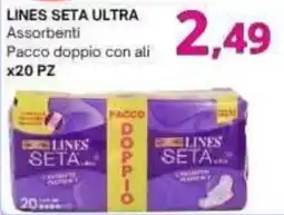 Irys Lines seta ultra assorbenti offerta