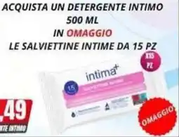 Irys Salviettine intime intimap+ offerta