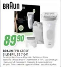 Leonardelli Braun Epilatore Silk-Epil SE 7-041 offerta