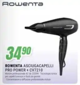 Leonardelli Rowenta asciugacapelli pro power + cv7210 offerta