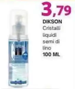 Irys Dikson Cristalli liquidi semi di lino offerta
