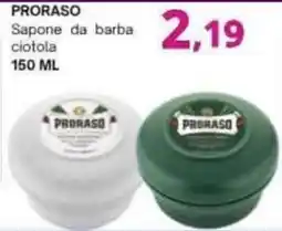 Irys Sapone da barba Proraso offerta