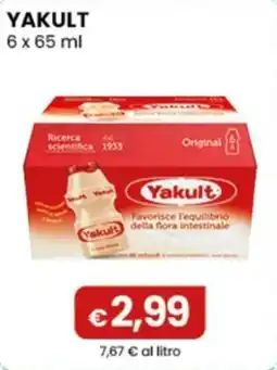 Gala Supermercati Yakult offerta