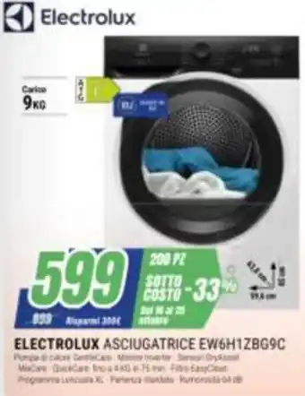 Electrolux asciugatrice