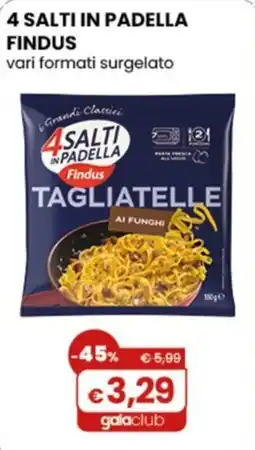 Gala Supermercati Tagliatelle ai funghi offerta