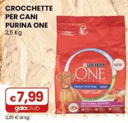 Gala Supermercati Crocchette per cani Purina One offerta