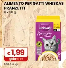 Gala Supermercati whiskas Pranzetti offerta
