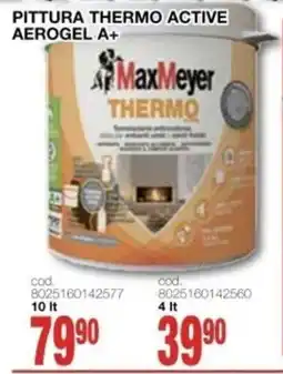Mondo Brico Pittura Thermo Active Aerogel A+ MaxMeyer Thermo offerta